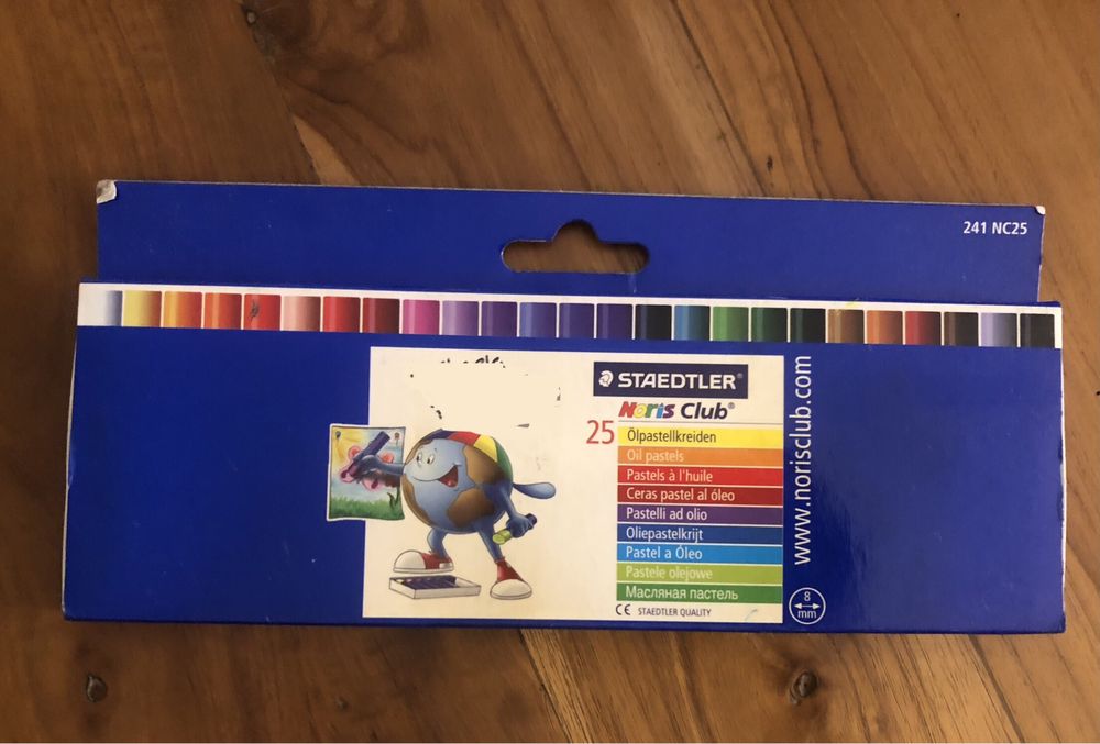 Pastel Óleo Staedtler 25 cores