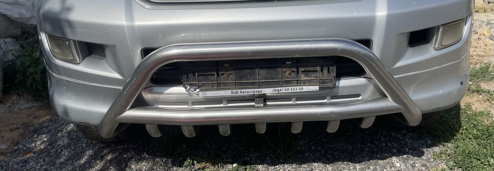 Кенгурятник Prado 120 та задня дуга обвісу