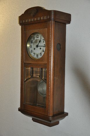 Zegar wiszący stary antyk dla kolekcjonera
