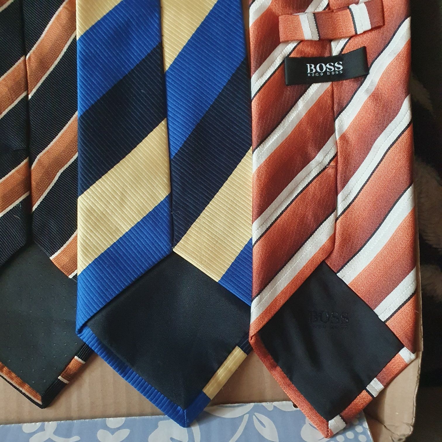 Zestaw krawatów 20a jedwab