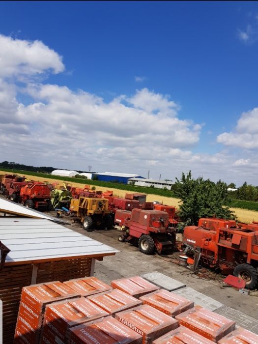 Skup kombajnów, sieczkarni bizon, claas, new holland itd.
