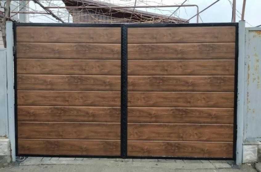 Ворота розпашні, каркас Власне виробництво TETRIX (КСС) распашные T20