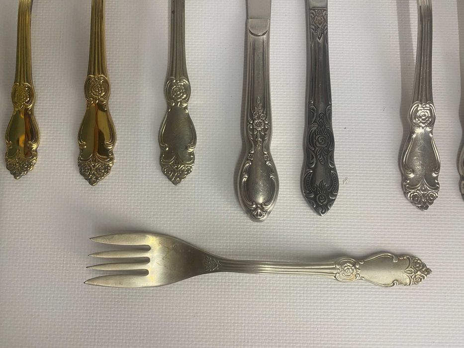 Ложки Вилки мельхиоровые РОЗА