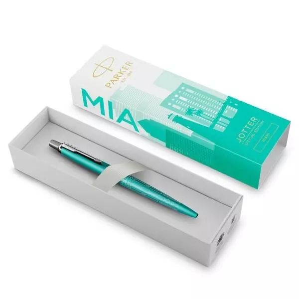 Długopis Jotter Global Icons Miami Blue. Parker. Nowy Produkt