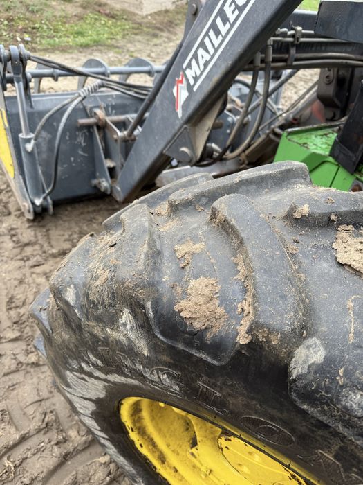 John deere 6100 rewers przy kierownicy