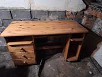 Biurko lite drewno 140x80