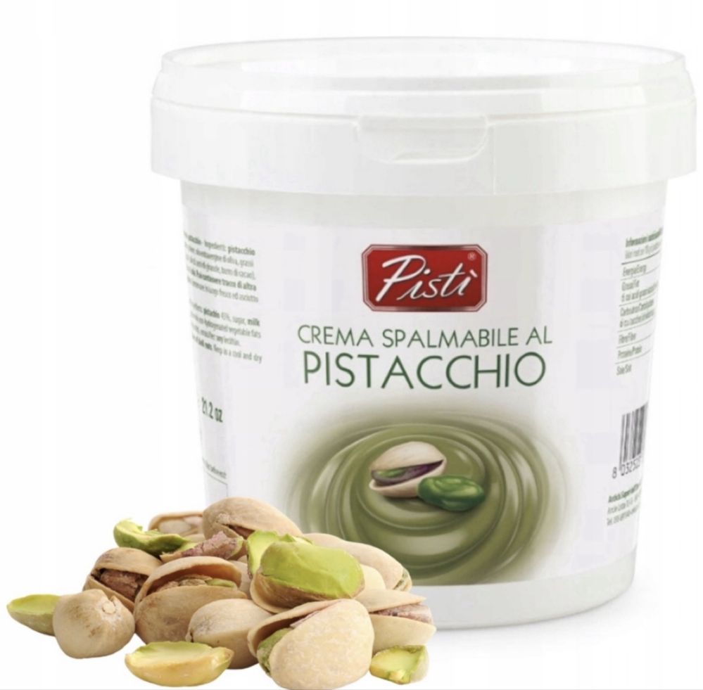 Krem pistacjowy Pisti 1kg, 40% pistacii