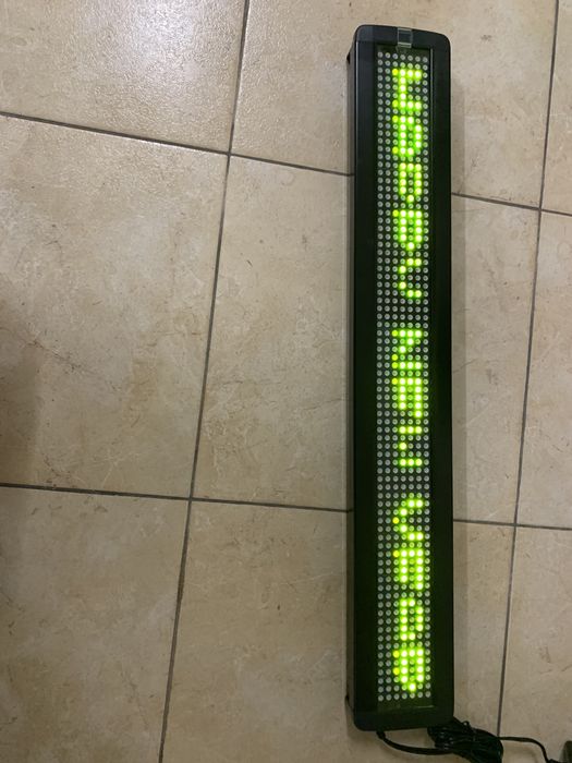 Display publicidade rotativo Leds