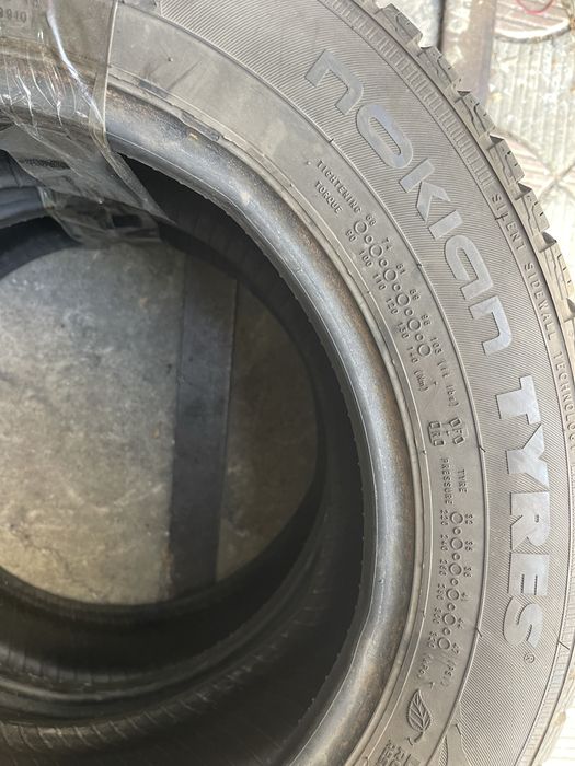 Шины 185/60 R14 Nokian б/у пара зима 6/6,5мм U7