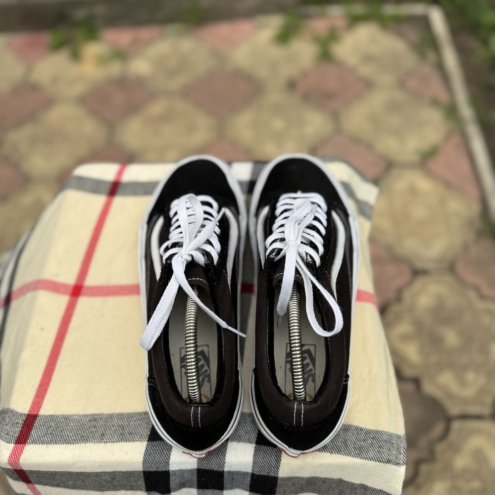 Кеды Vans Old Skool Black/White, 44-44,5 размер, Оригинал, Кеди