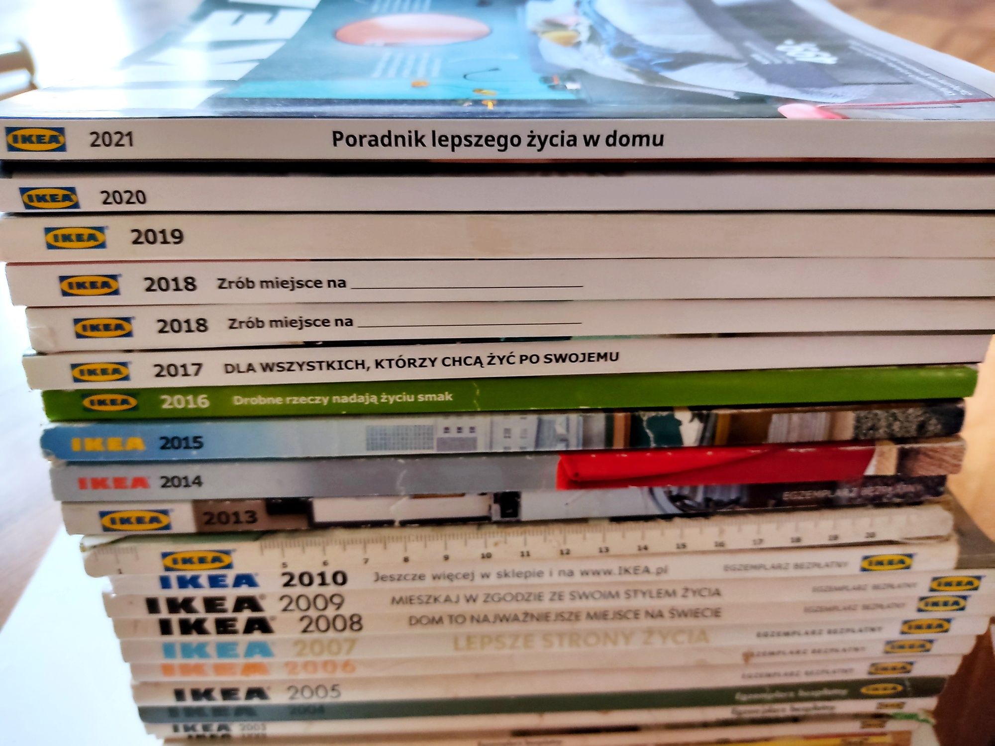 22 szt katalog IKEA kolekcjoner 1984 / 1985 +1999, 1998, 1997, 2003rok