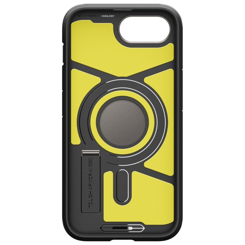 Etui Spigen Tough Armor Mag MagSafe do   iPhone 16e szary