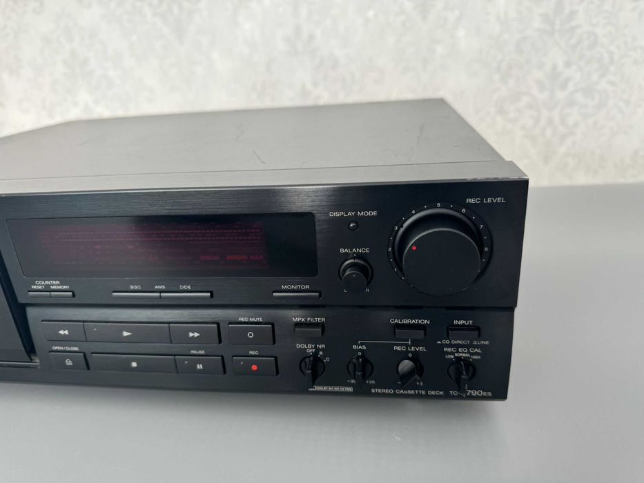 Magnetofon kasetowy Sony TC-K790ES 3 HEAD Closed Loop Dual Capstan TOP