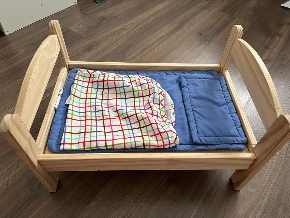 DUKTIG łóżeczko dla lalek Ikea + gratis