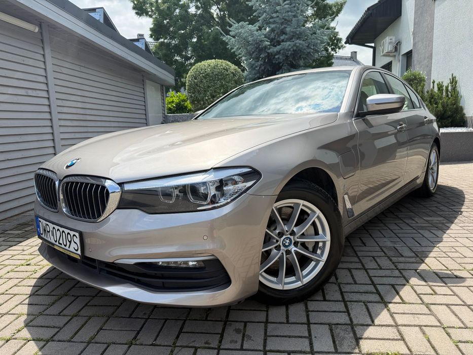 BMW Seria 5 Bezwypadkowy Serwisowany Komfortowe Fotele Jasne Skóry