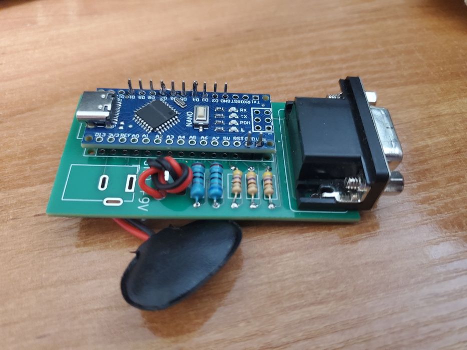 Tester monitorów VGA 15kHz dla komputerów Amiga i Atari ST