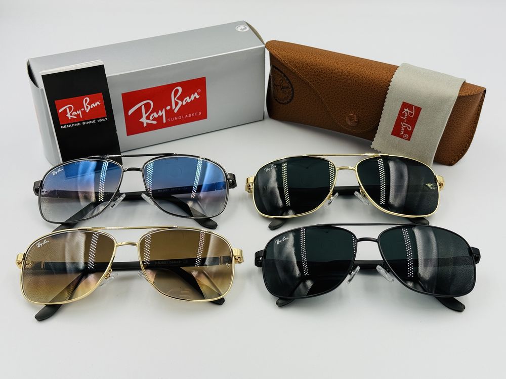 Солнцезащитные очки Ray Ban Metal 2601 59мм стекло (mix)