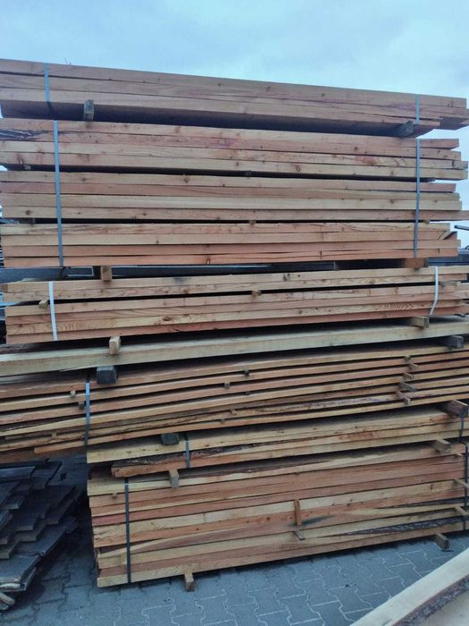 Lamele, sztachety ogrodzeniowe, listwy modrzewiowe, pergole modrzew