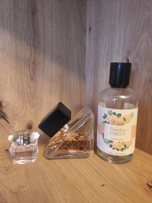Prada paradoxe Versace Bright Crystal Yves Rocher
