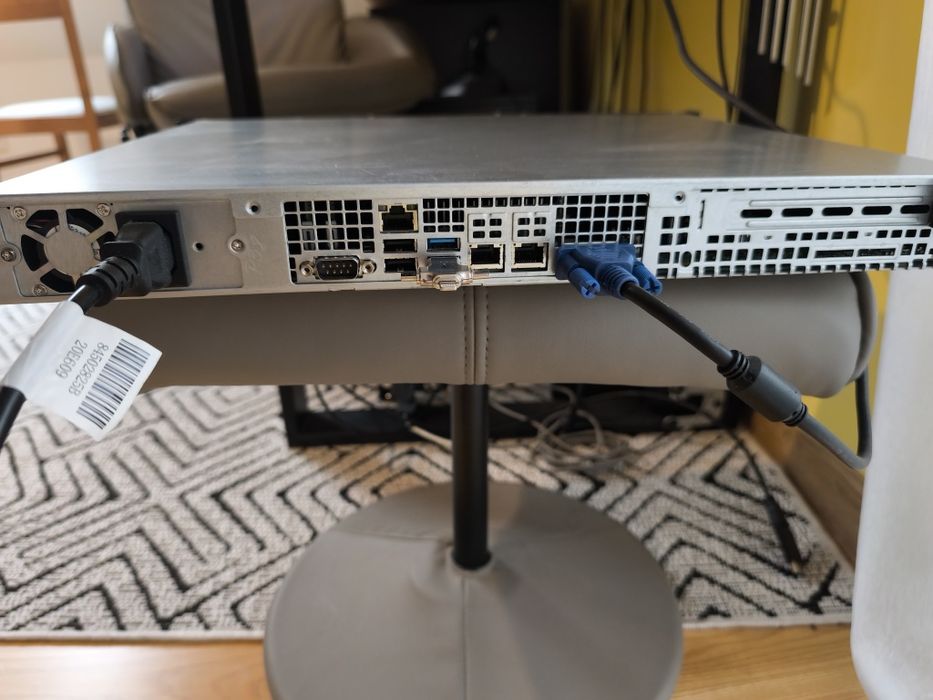 Serwer 1U Supermicro X10DRL-i 2x Intel Xeon E5-2620v4, 128GB RAM DDR4