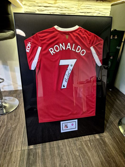 Koszulka Ronaldo Manchester United Autograf + Certyfikat Prezent