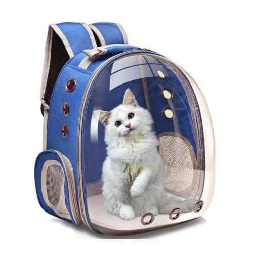 Рюкзак для перенесення котів та невеликих собак водонепроникний