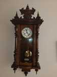 Zegar ścienny wiszący z pierwszej połowy 1911 r. Junghans