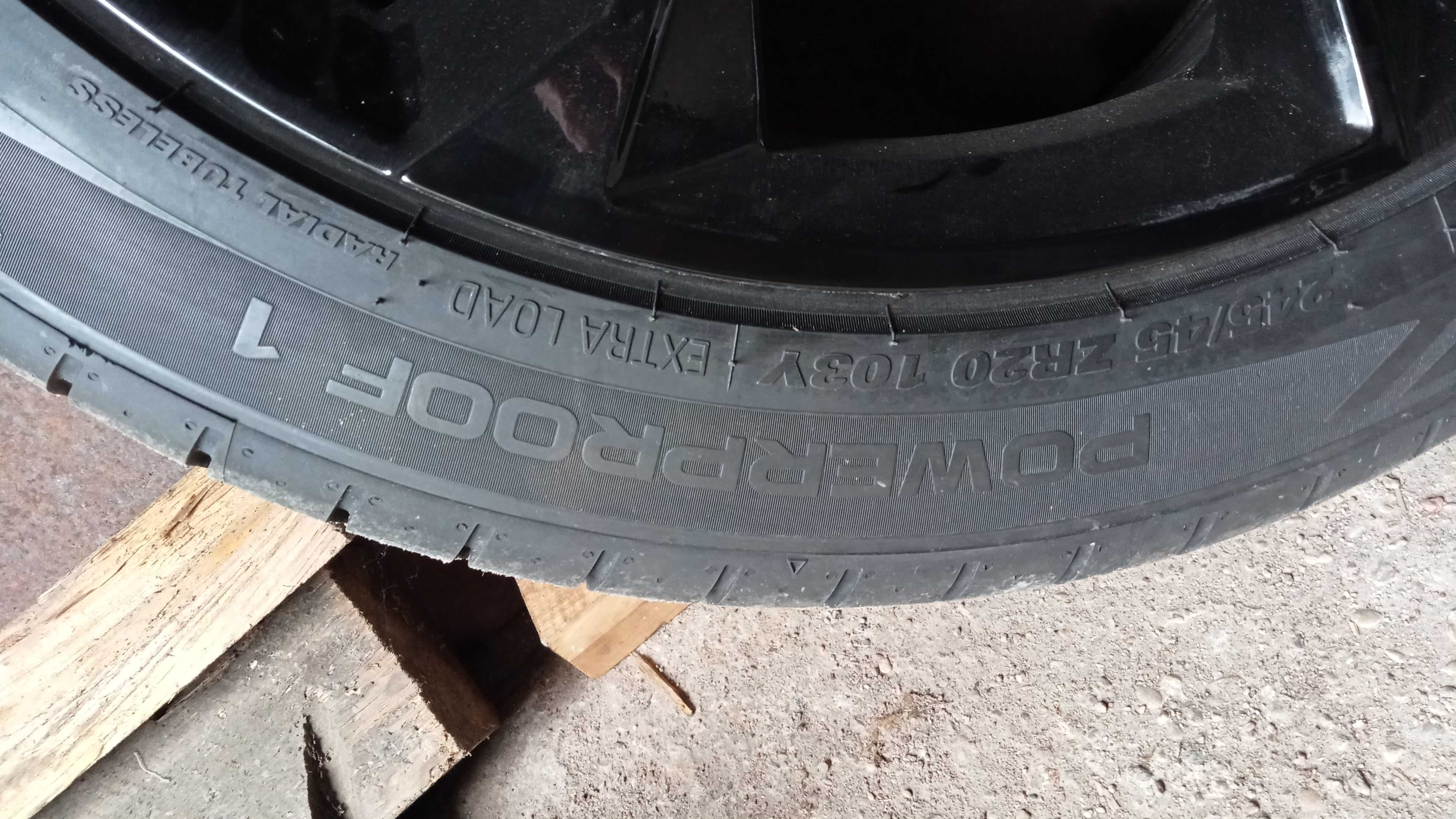 Komplet nowych Opon letnich Nokian tyres powerprof 1 245/45/20