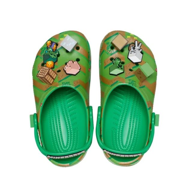 оригінал crocs minecraft elevated clog J2 33-34 р.