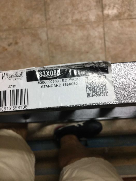 Estrado para cama individual 1,83mx0.8m