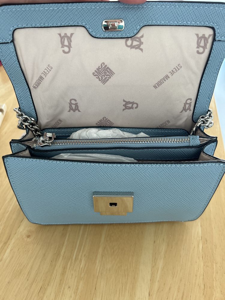 Torebka damska Steve Madden niebieska