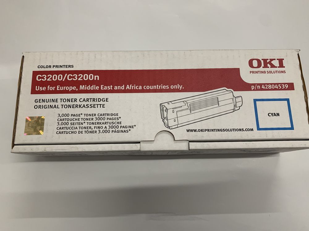 OKI Para C3200 Toner Azul XL