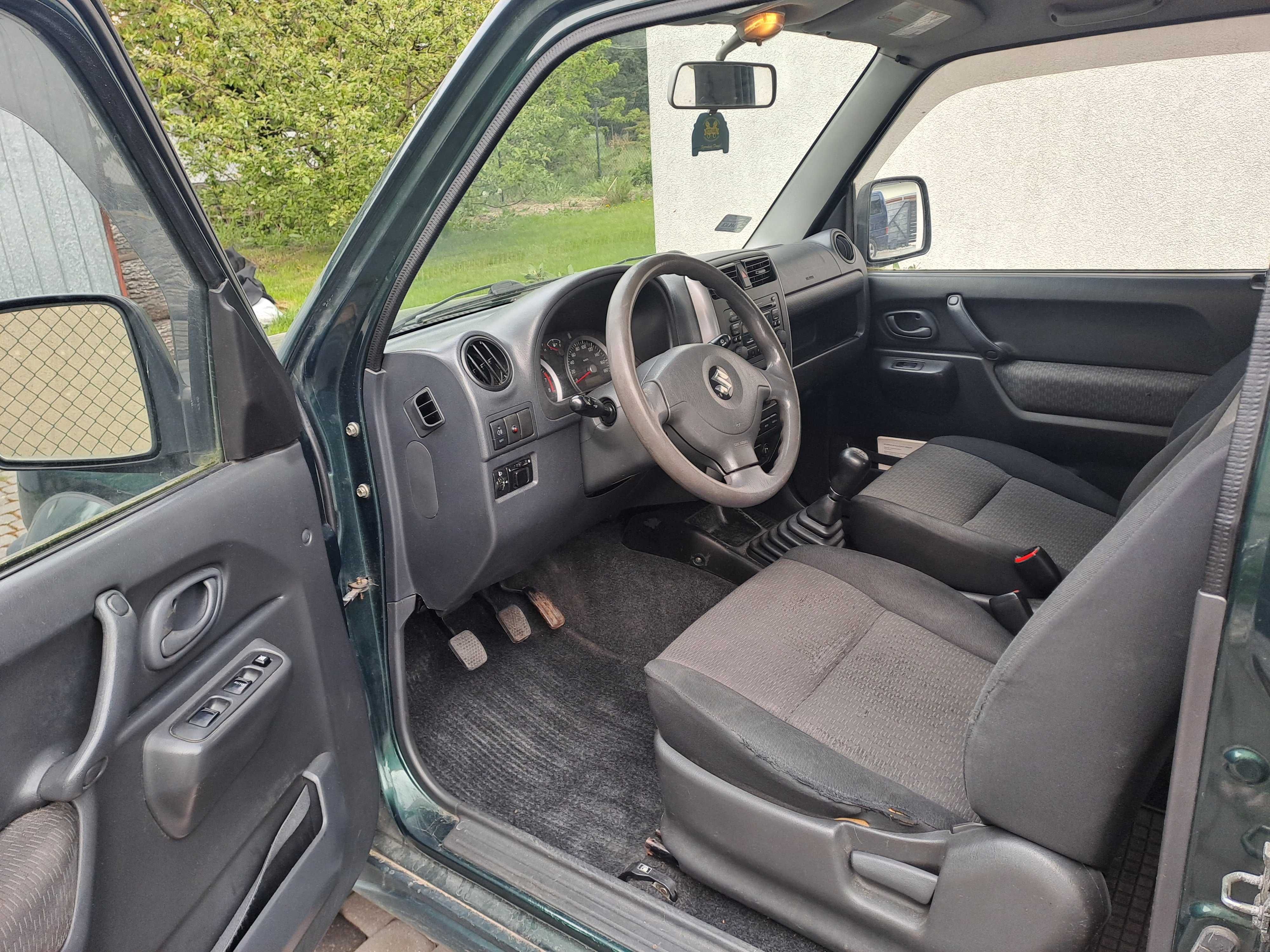 Jimny 1,3 benzyna 2005 4x4 klimatyzacja