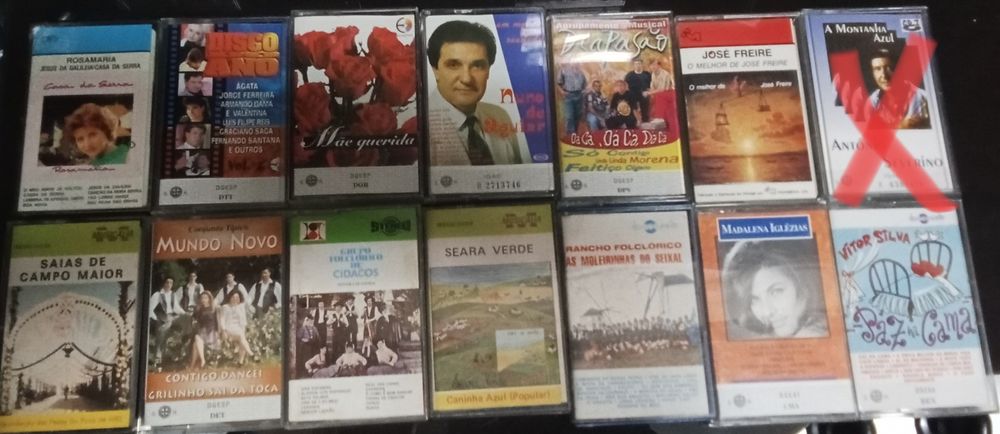 Cassetes Antigas Originais 2€