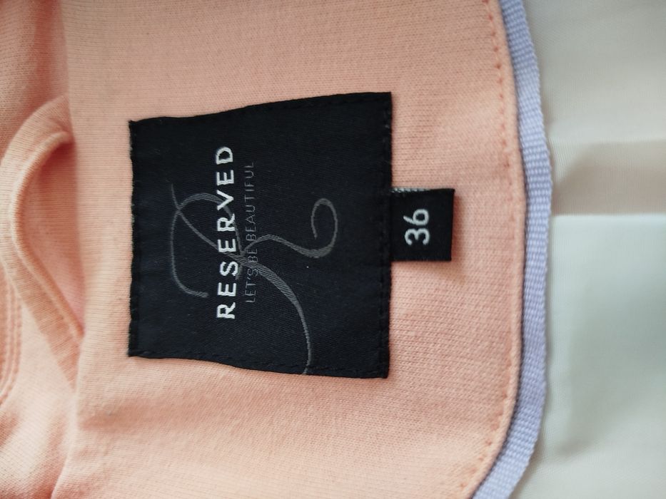 36 Żakiet Reserved z dresówki