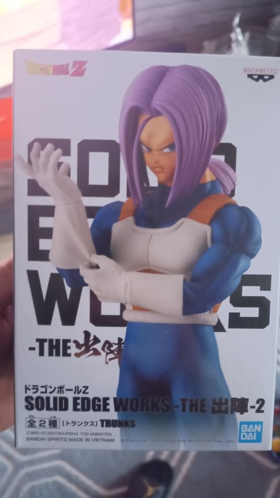 Dragon Ball Z Solid Edge Trunks Figurka