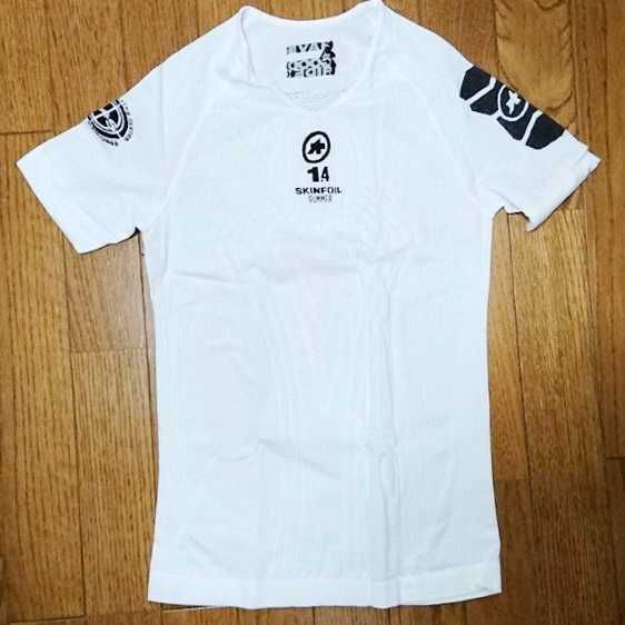 велофутболка Assos SkinFoil SS Evo7 Base Layer термофутболка XL