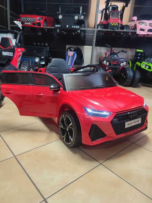 Samochód Auto AUDI RS6 GT Czerwony Auto na akumulator dla dzieci