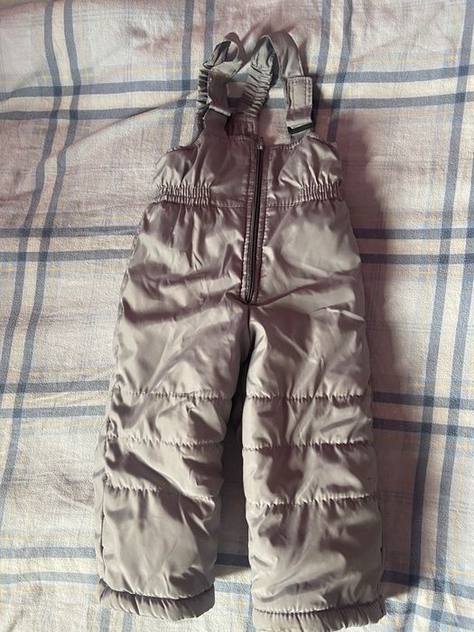 Дитячий зимовий комплект на Дівчинку куртка та комбез 86-92