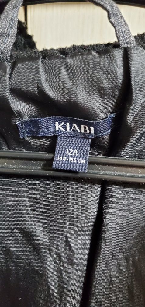 Дитяча зимня куртка Kiabi сірого кольору