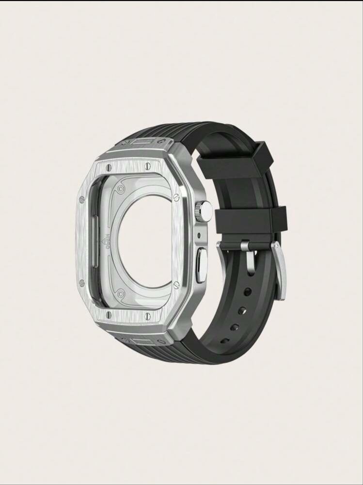 Caixa de Proteção Luxo Apple Watch – Aço Inoxidável
