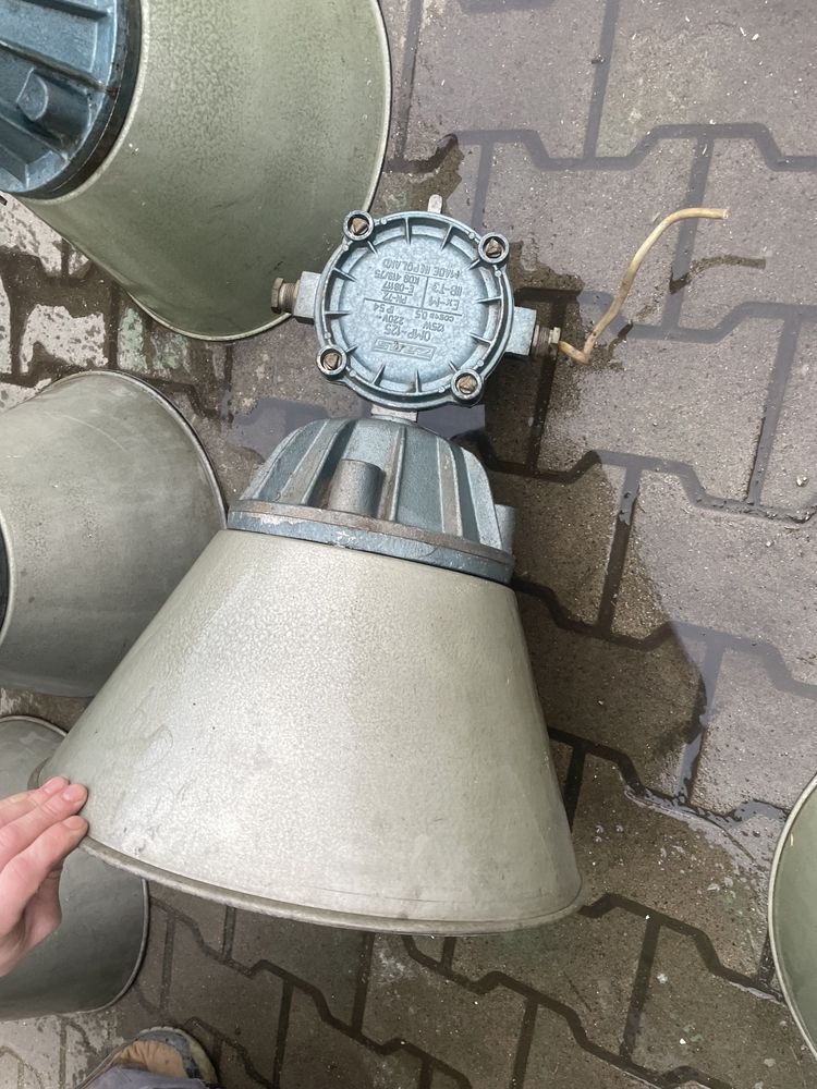 Lampa przemysłowa retro  przeciw wybuchowa retro