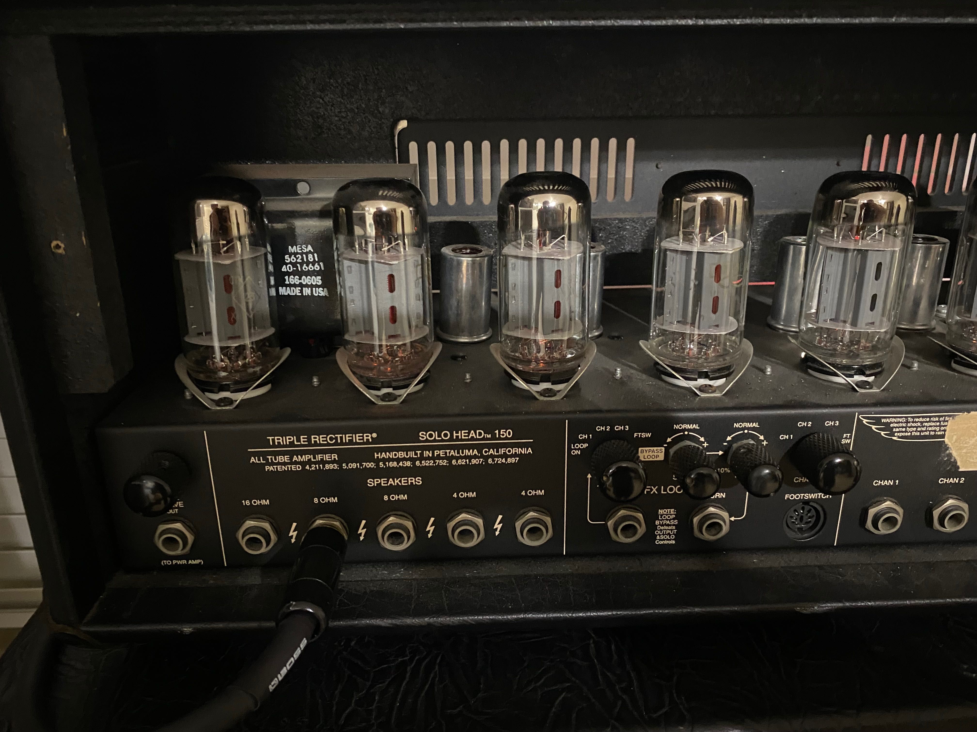 Mesa Boogie Triple Rectifier Solo Head 150w