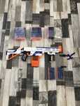 Rozkładany karabin NERF + strzałki