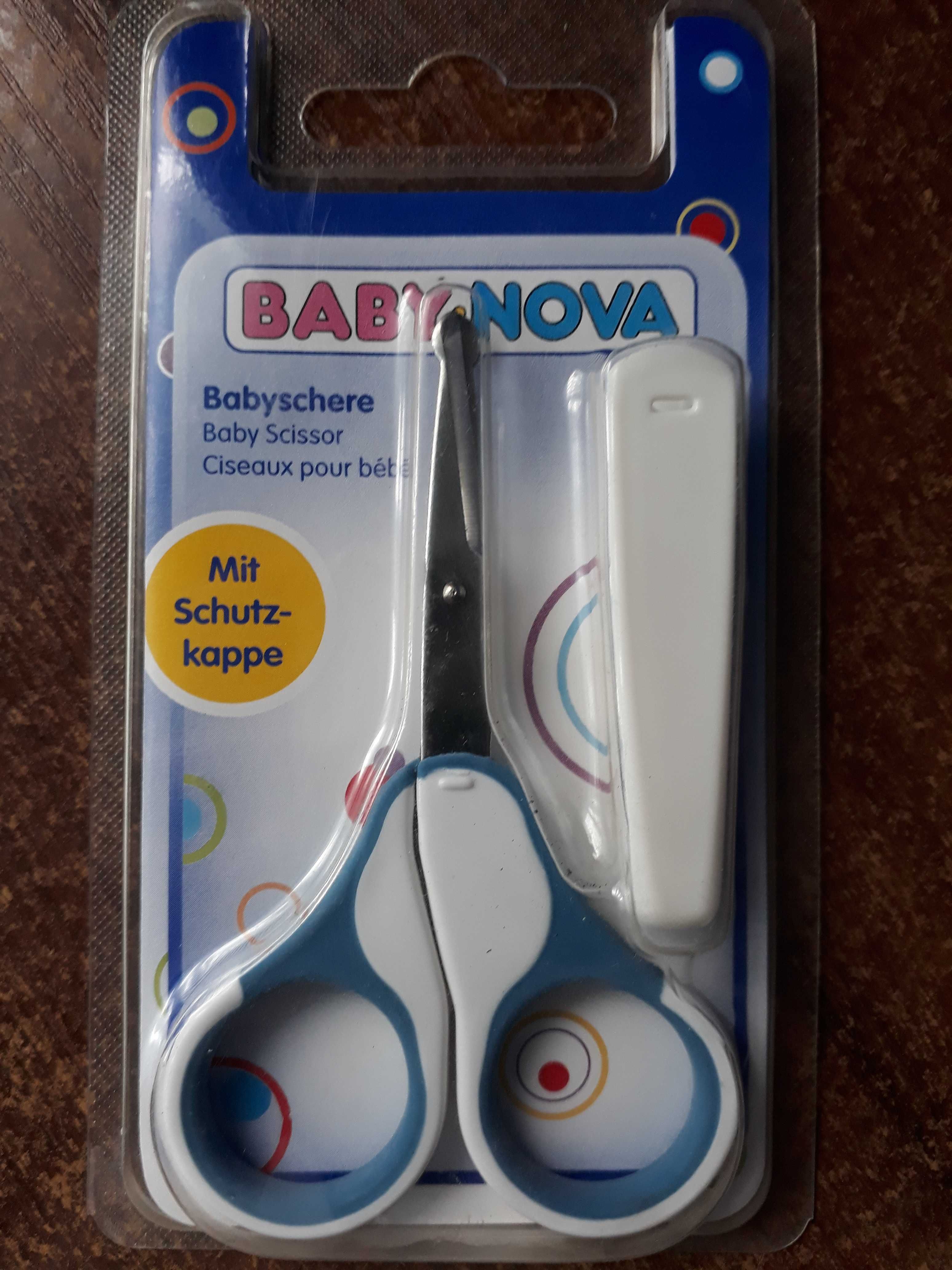 Ножиці безпечні з ковпачком Baby nova