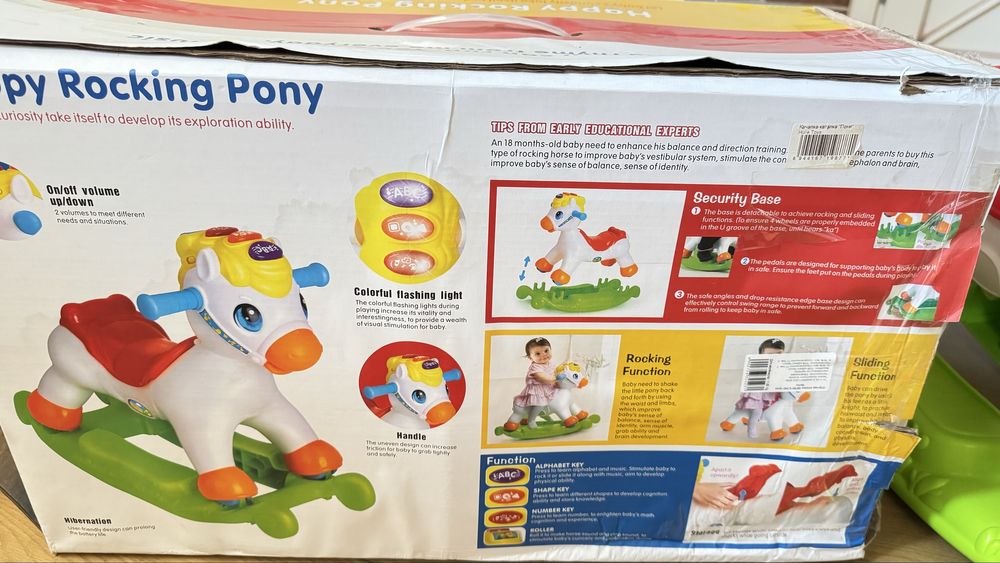 Поні гойдалка Hulie toys стан ідеал