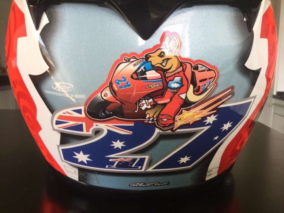 Capacete NOLAN X-Lite X-802 Original CASEY STONER Moto GP Estoril 2011