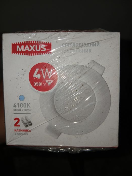 Точковий світильник Maxus 4W яскраве світло (1-SDL-002-01)
