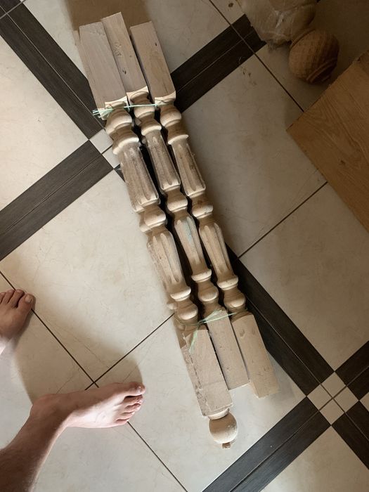 Сходи дубові лаковані