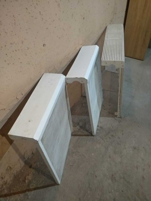 Решетки на чугунную батарею, экран 49 и 76 см